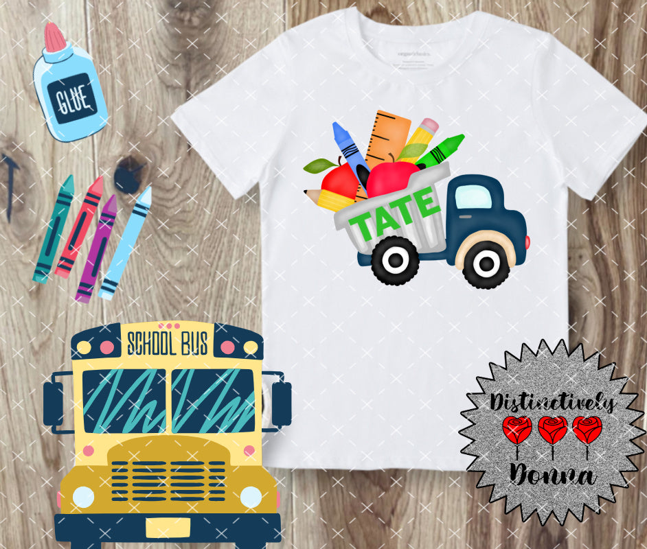 SCHOOL DUMP TRUCK